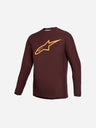 Maillot manches longues femme Alpinestars Stella A-Dura Ride - Bordeaux