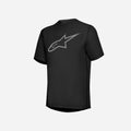 Maillot manches courtes femme Alpinestars Stella A-Dura Ride - Noir