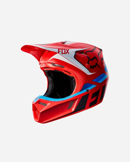 Casco Fox Racing V3 Seca - Rosso