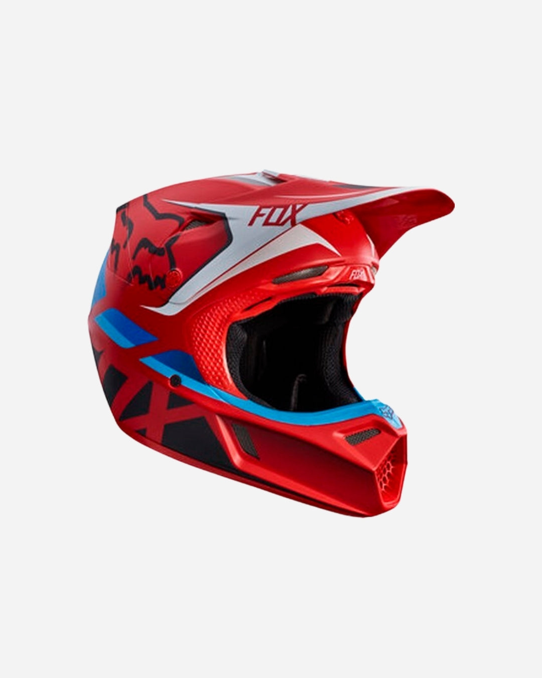 Casco Fox Racing V3 Seca - Rosso