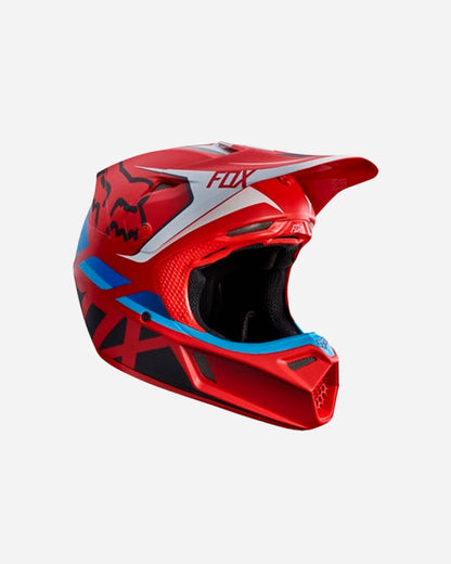 Casco Fox Racing V3 Seca - Rosso