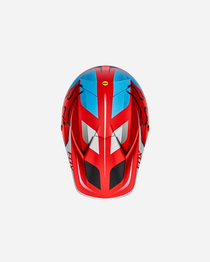 Casco Fox Racing V3 Seca - Rosso