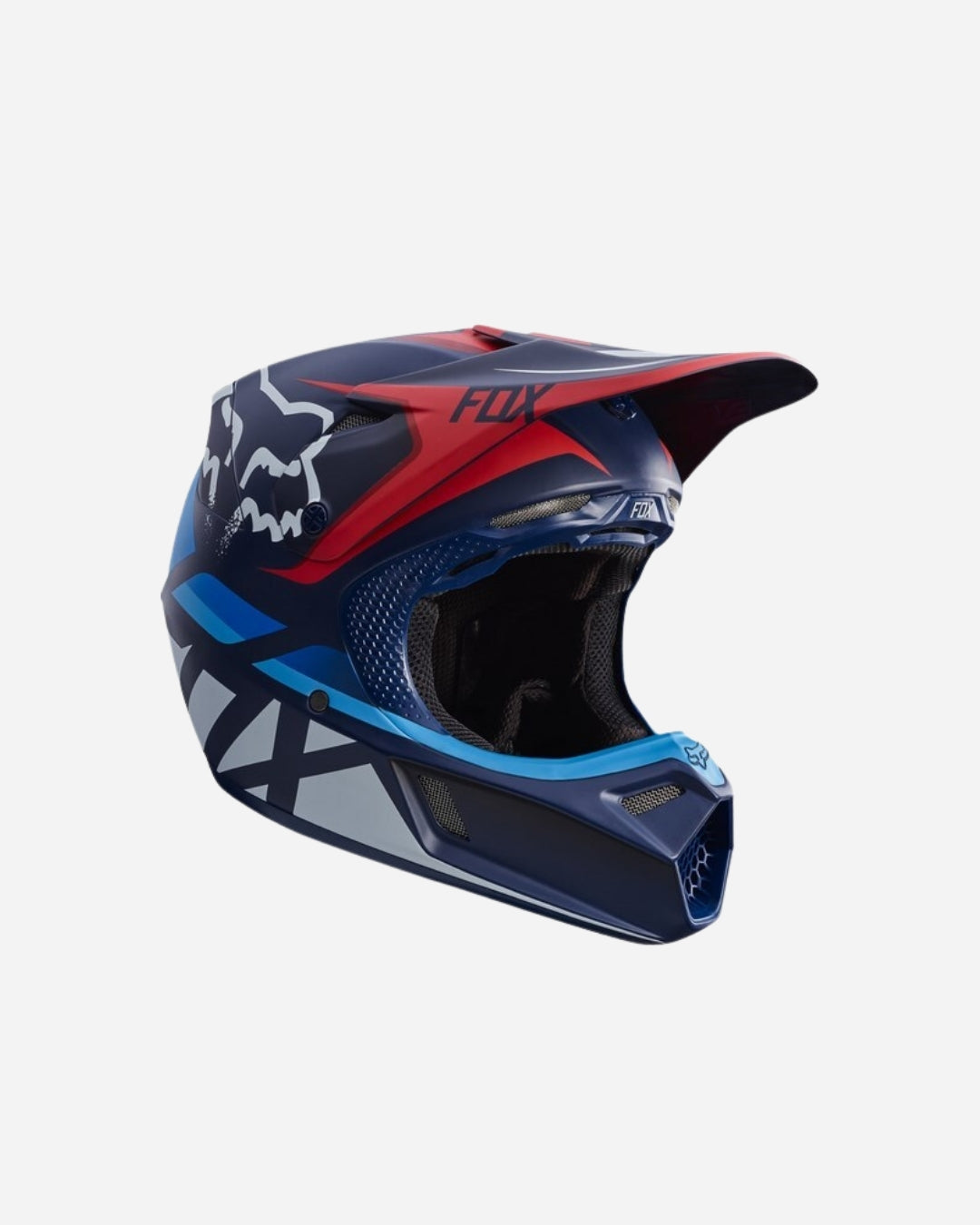 Casque Fox Racing V3 Seca - Bleu marine
