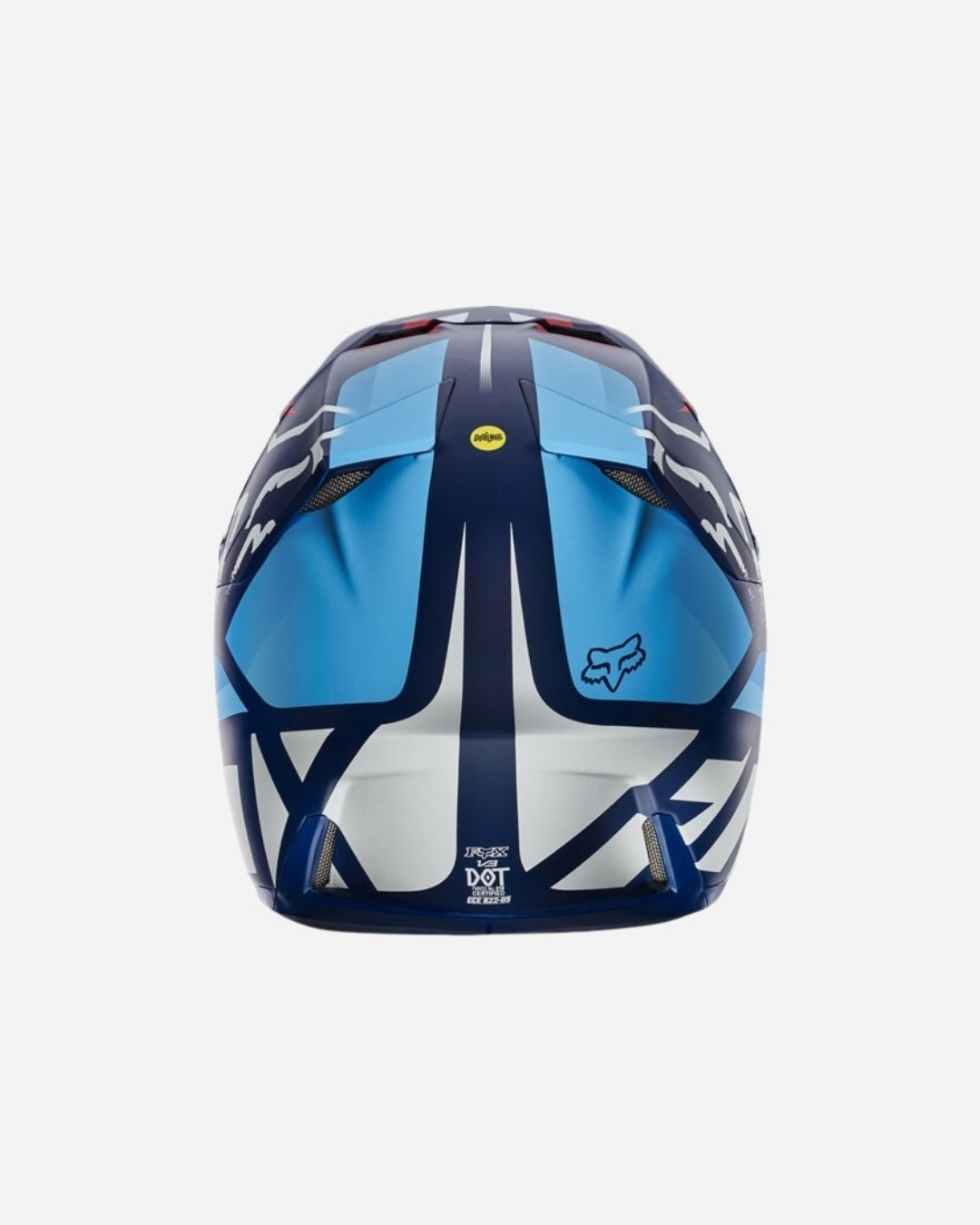 Casque Fox Racing V3 Seca - Bleu marine