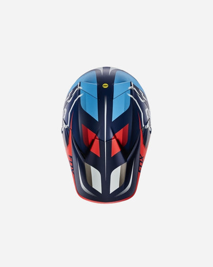 Casque Fox Racing V3 Seca - Bleu marine