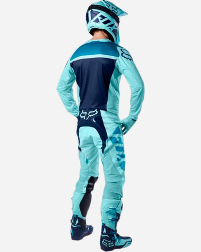 Pantalon Fox Racing Flexair Seca Édition Limitée - Bleu Glace