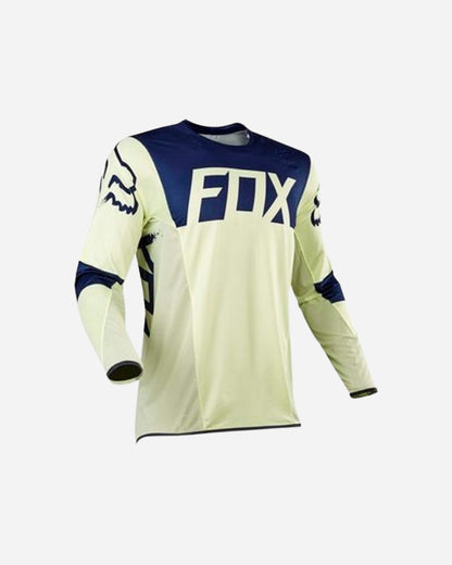 Maillot Fox Racing Flexair Libra - Bleu marine/Jaune