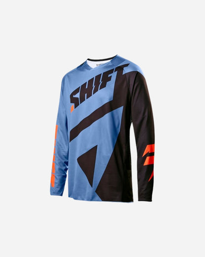 Maillot Shift Racing 3LACK Mainline - Bleu