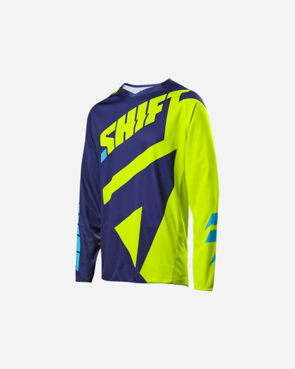 Shift Racing 3LACK Mainline Jersey - Fluo Yellow