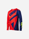 Maillot Shift Racing 3LACK Mainline - Bleu marine/Rouge