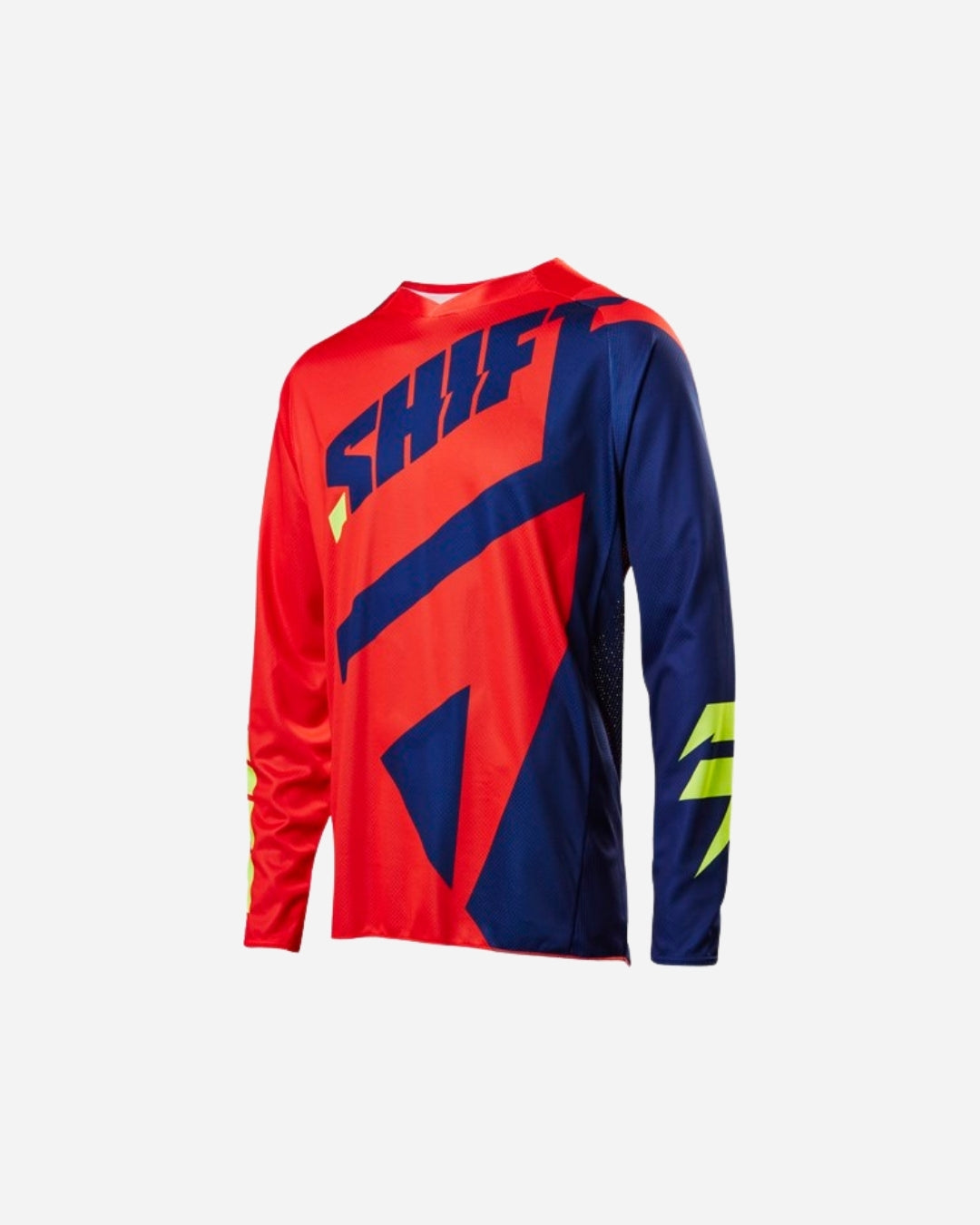 Maillot Shift Racing 3LACK Mainline - Bleu marine/Rouge