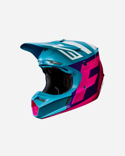 Casque Fox Racing V3 Creo - Sarcelle