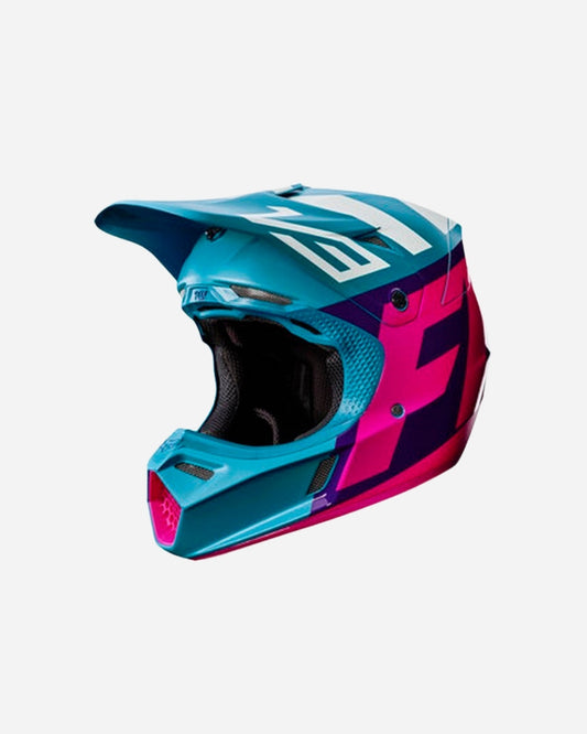 Casque Fox Racing V3 Creo - Sarcelle