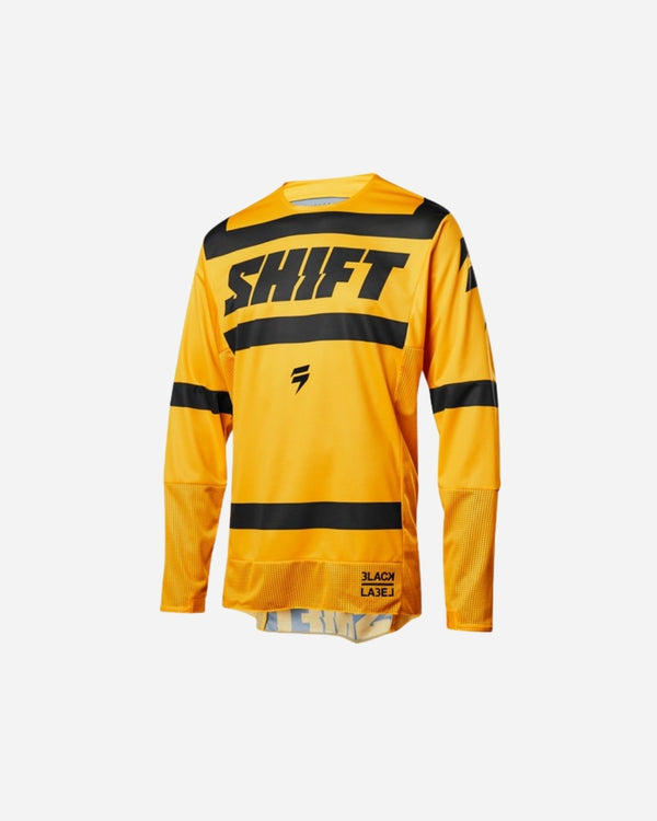 Maillot Shift Racing 3LACK Strike - Jaune