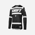 Maglia Shift Racing 3LACK Strike - Nero/Bianco