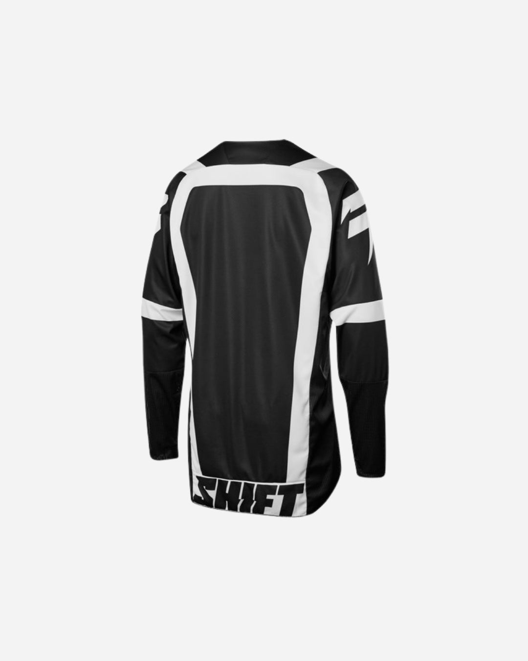 Maillot Shift Racing 3LACK Strike - Noir/Blanc