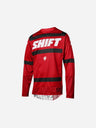 Maillot Shift Racing 3LACK Strike - Rouge foncé