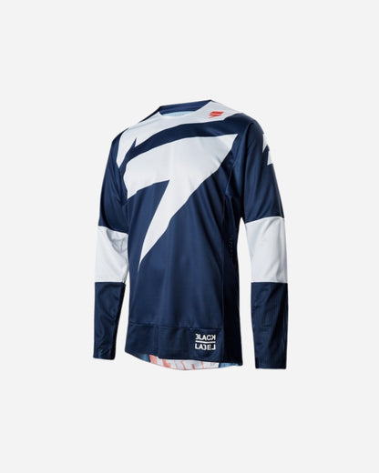 Maillot Shift Racing 3LACK Mainline - Bleu marine