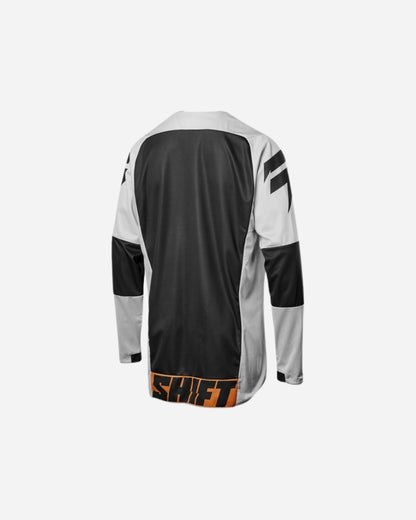 Maillot Shift Racing 3LACK Mainline - Gris clair