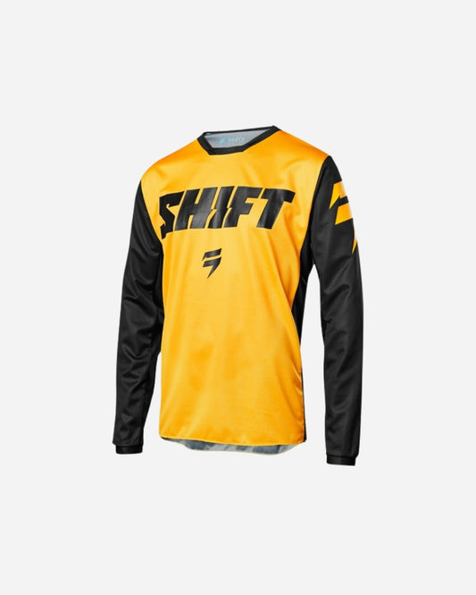 Maillot Shift Racing WHIT3 Ninety Seven - Jaune