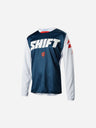 Maillot Shift Racing WHIT3 Ninety Seven - Bleu marine