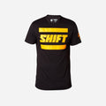 Shift Racing 3LACK Label T-Shirt – Schwarz/Gelb