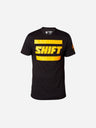 T-shirt Shift Racing 3LACK Label - Noir/Jaune