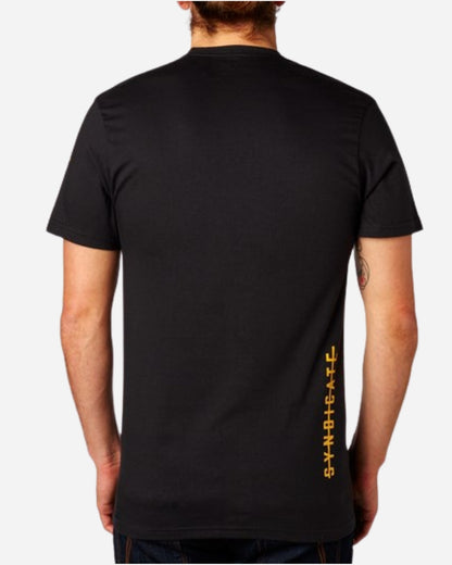 T-shirt Shift Racing 3LACK Label - Noir/Jaune