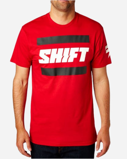 T-shirt Shift Racing 3LACK Label - Rouge foncé