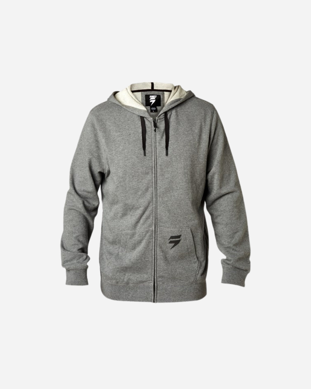 Shift Racing 3LUE Label Zip-Up Hoodie - Heather Graphite