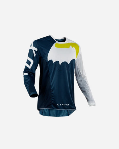 Maglia Fox Racing Flexair Hifeye - Blu navy/Bianco