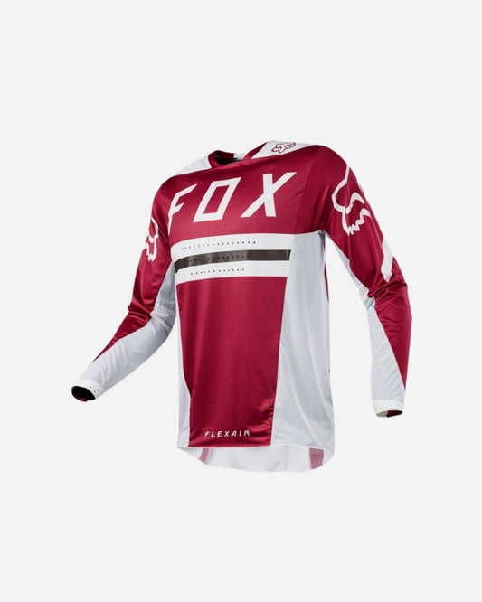 Maglia Fox Racing Flexair Preest - Rosso scuro