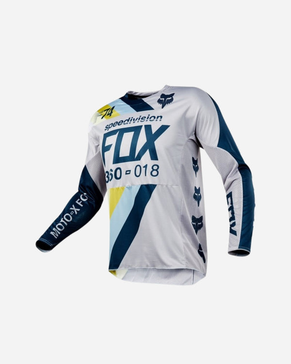 Maglia Fox Racing 360 Draftr - Grigio chiaro