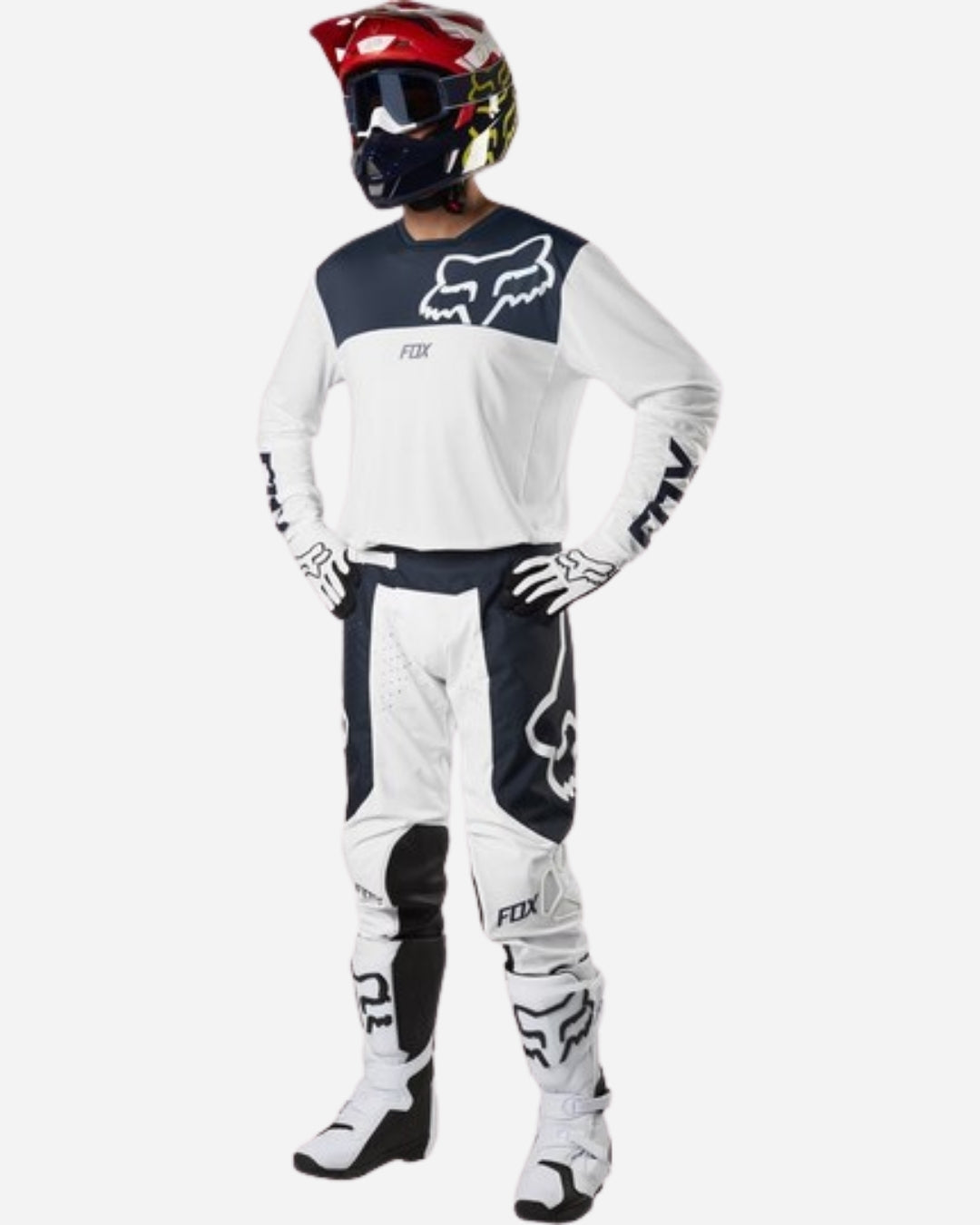 Fox Racing Airline Pants - Navy/White