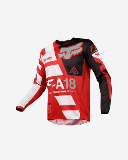 Maillot Fox Racing 180 Sayak - Rouge