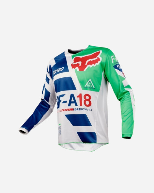 Maillot Fox Racing 180 Sayak - Vert