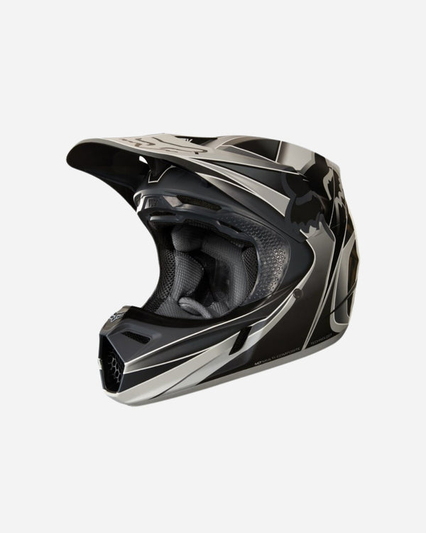 Casco Fox Racing V3 Kustm - Grigio