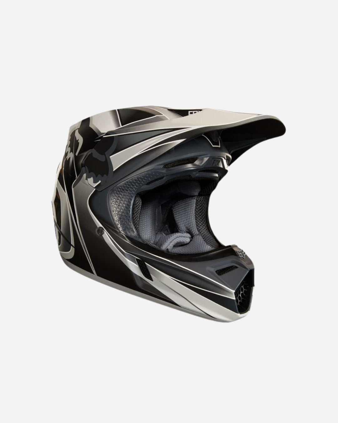 Casque Fox Racing V3 Kustm - Gris