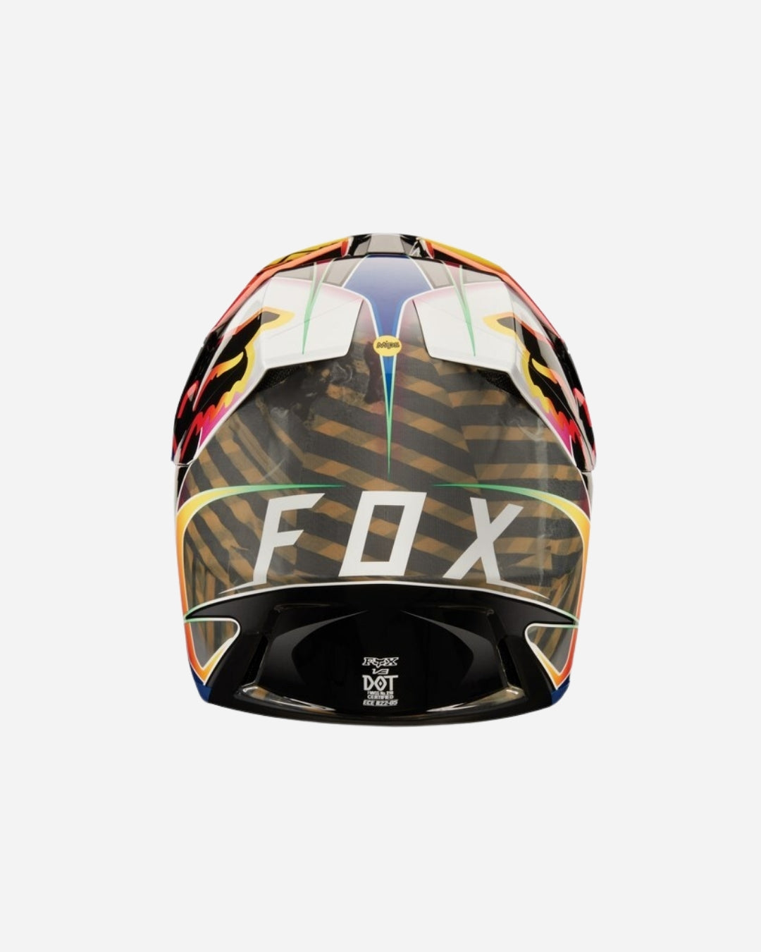 Casque Fox Racing V3 Kustm - Multicolore