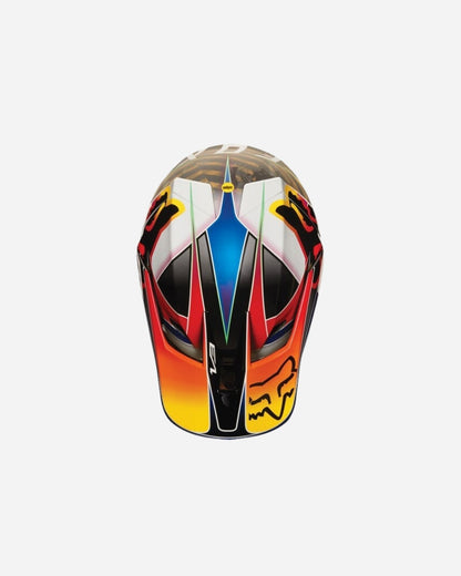 Casque Fox Racing V3 Kustm - Multicolore