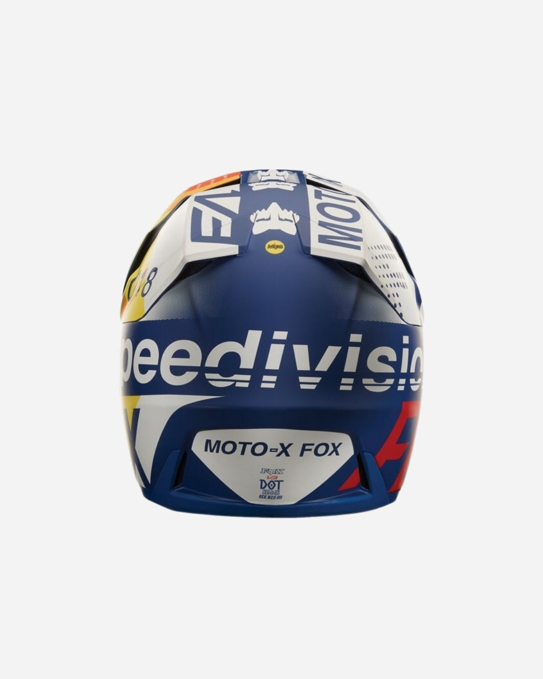 Casque Fox Racing V3 Draftr - Bleu
