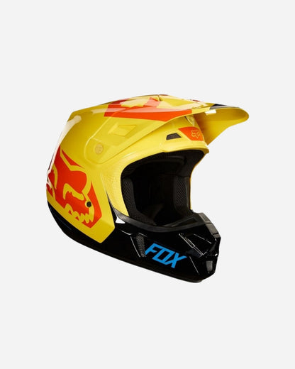 Casque Fox Racing V2 Preme - Noir/Jaune