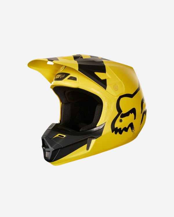 Fox Racing V2 Mastar Helmet - Yellow