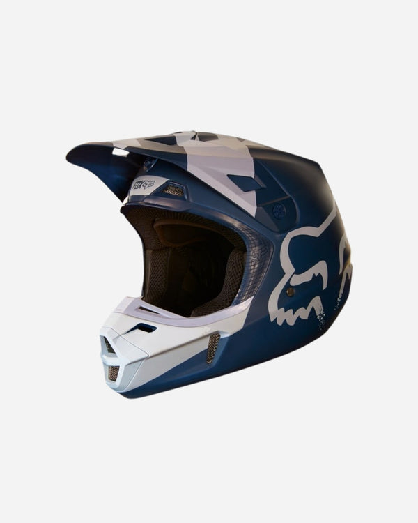 Fox Racing V2 Mastar Helmet - Navy Blue