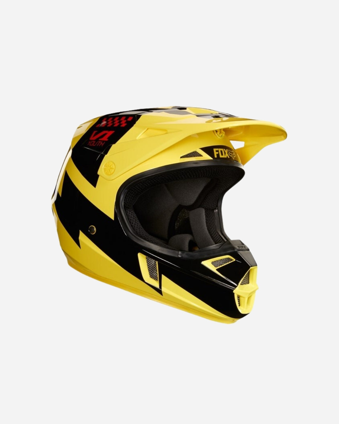 Casque enfant Fox Racing V1 Mastar - Jaune