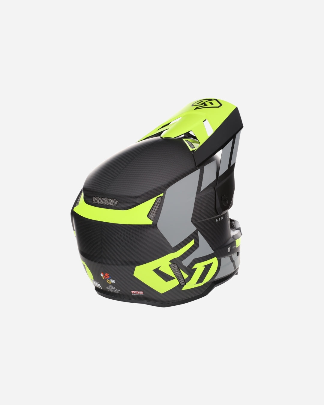 Casque 6D Helmets ATB-3 LS - Jaune Néon Mat