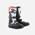 Alpinestars Tech T Stiefel – Schwarz/Grau/Fluoreszierendes Rot