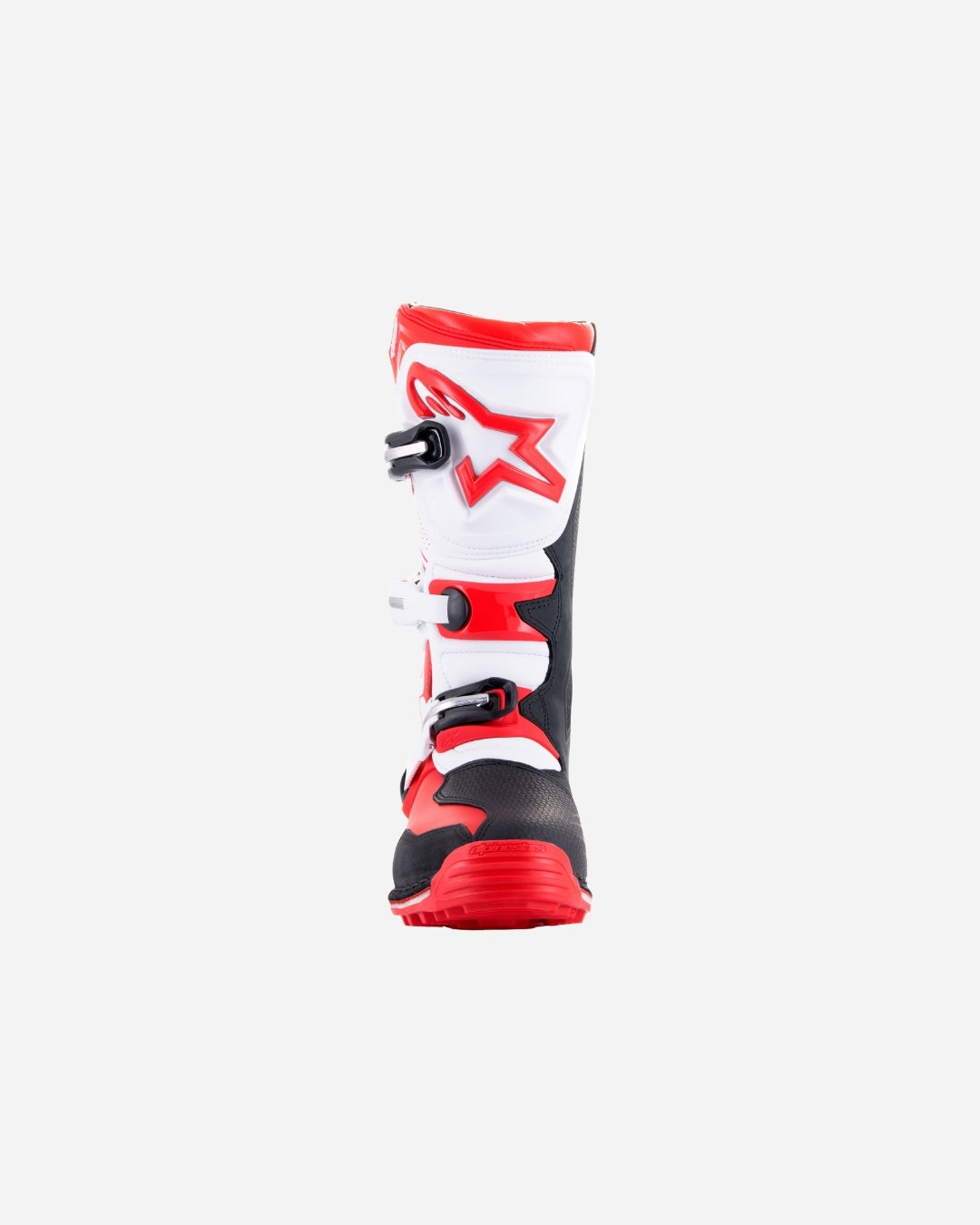 Bottes Alpinestars Tech T - Rouge vif/Noir/Blanc