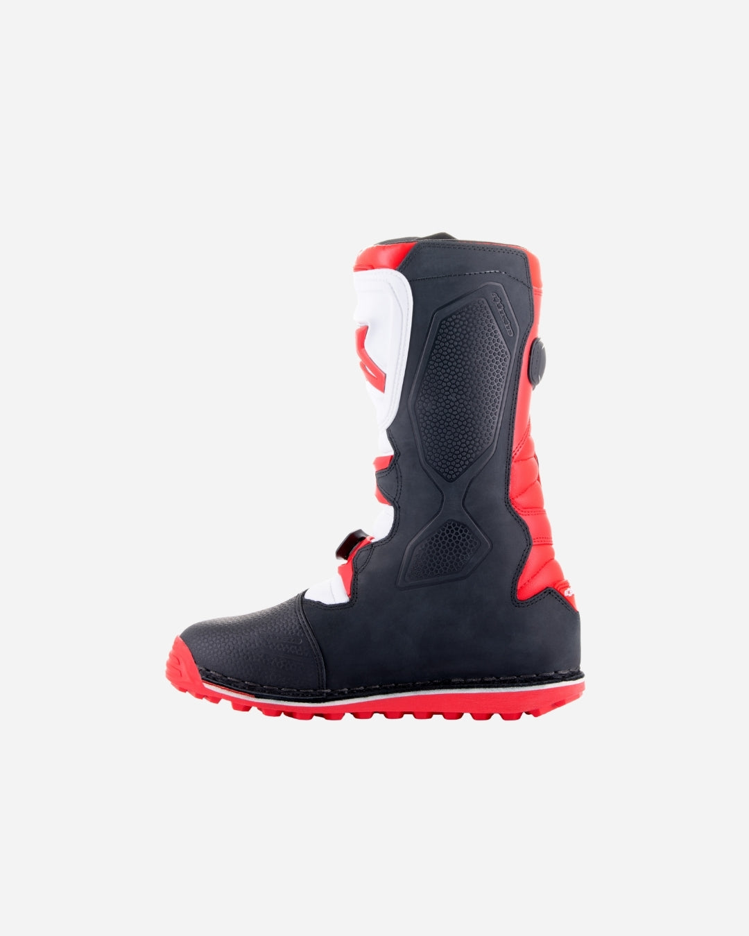 Bottes Alpinestars Tech T - Rouge vif/Noir/Blanc