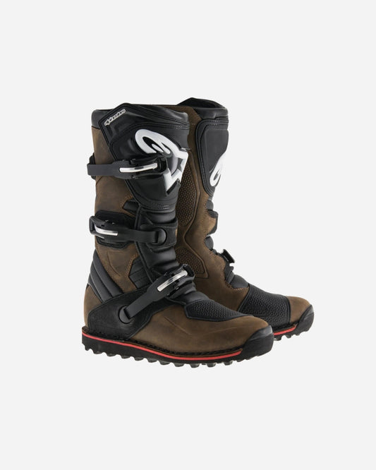 Bottes Alpinestars Tech T - Marron huilé
